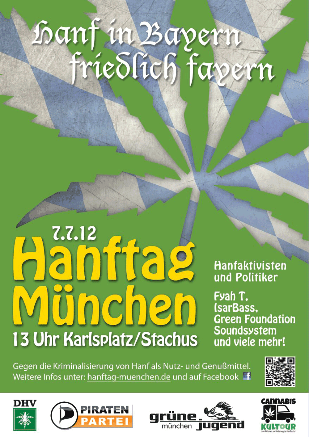 Poster zur Aktion in München - Klicken für Druckvorlage